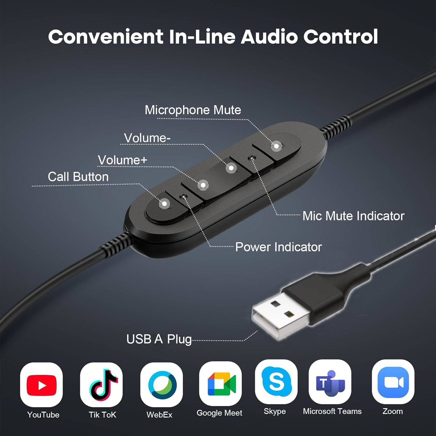 IQ2312 Stereo USB-C Headset