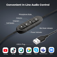 IQ2312 Stereo USB-C/A Headset