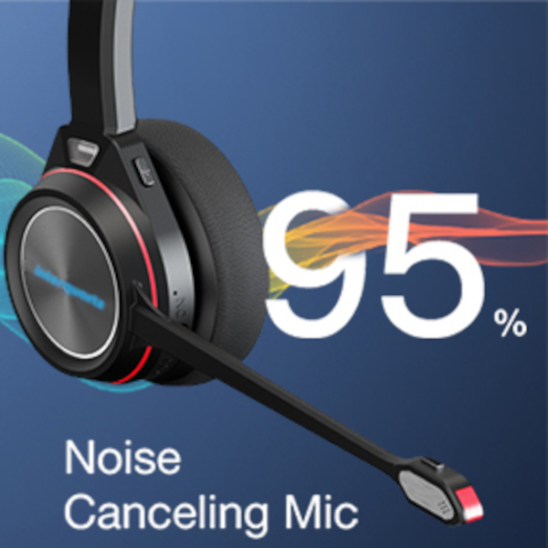 IQ4313B Bluetooth Single Sided Headset and Charging Base