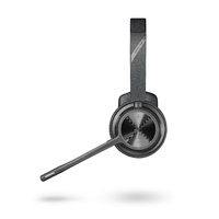 POLY VOYAGER 4320 UC, V4320 BINAURAL W/ BT700 USB-A, STAND, BT WIRELESS HEADSET - CERT MS