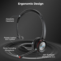 IQ2312 Stereo USB-C/A Headset