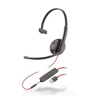 Poly Blackwire C3215 UC Mono USB-A & 3.5mm