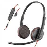 Poly Blackwire C3225 UC Stereo USB-C & 3.5mm