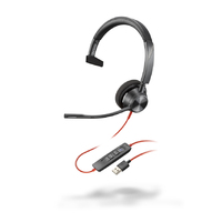 POLY BLACKWIRE 3310-M MONO USB-A Teams Certified