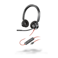 Poly Blackwire 3320-M Double sided USB-C headset 