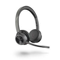 POLY VOYAGER 4320 UC, V4320 BINAURAL W/ BT700 USB-C, BLUETOOTH WIRELESS HEADSET