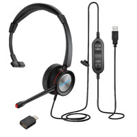 IQ2312 Single Sided USB-C/A Headset